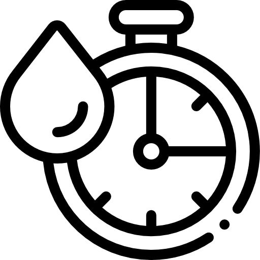 Quick dry dry water drop quick dry icon