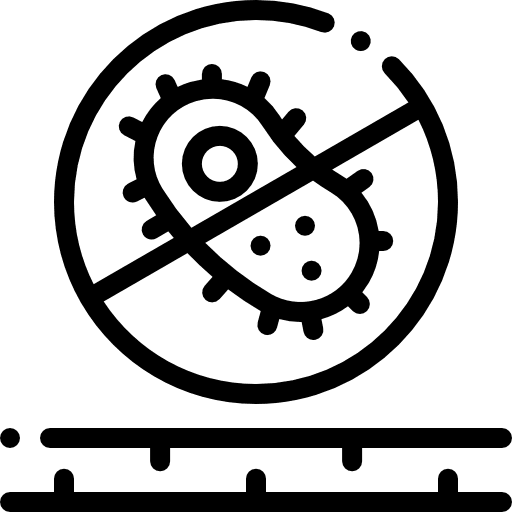 Bacteria medical scientist education icon