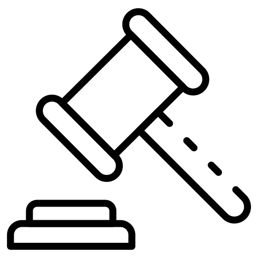 Hammer authority legislation hammer icon