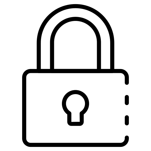 Padlock padlock security secure icon