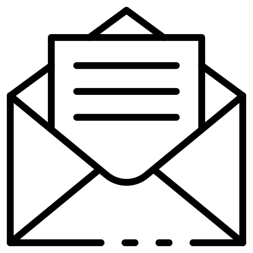 Email letter envelope communications icon