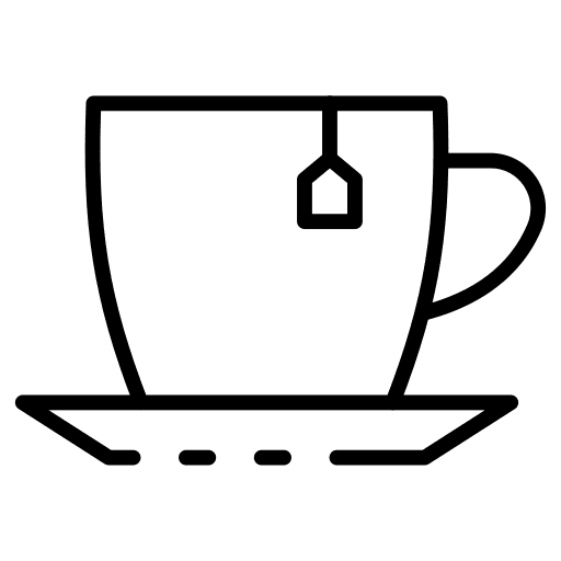 Tea hot drink tea beverage icon