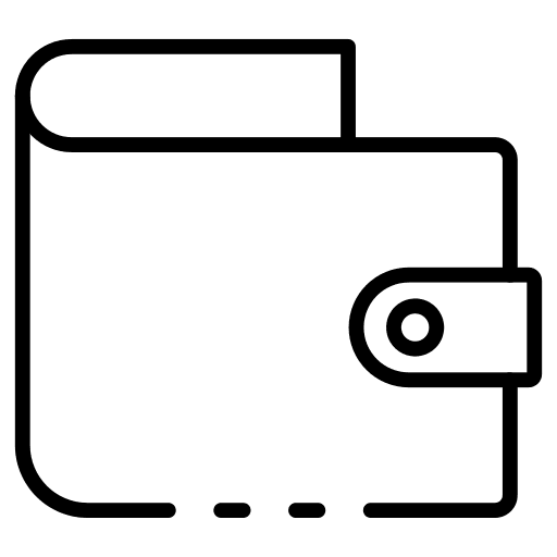 Wallet wallet money business and finance icon