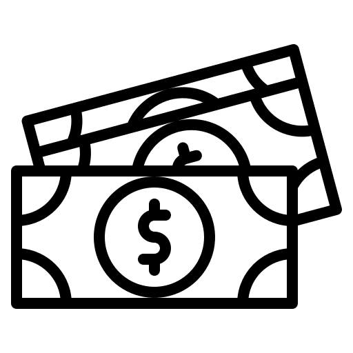 Cash bank finances banking icon Cash bank finances banking icon