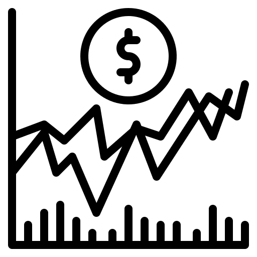 Stock market trading stock market market icon