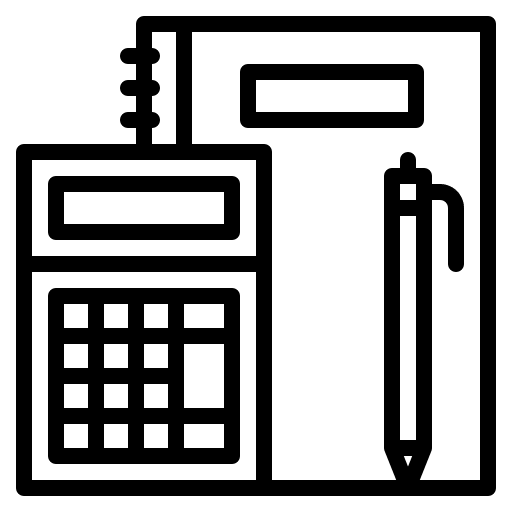 Accounting bank accountant calculator icon Accounting bank accountant calculator icon