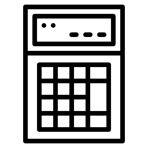 Calculator payment money calculate icon Calculator payment money calculate icon