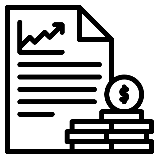 Financial banking business and finance tax icon Financial banking business and finance tax icon