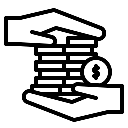 Investment banking money dollar icon Investment banking money dollar icon