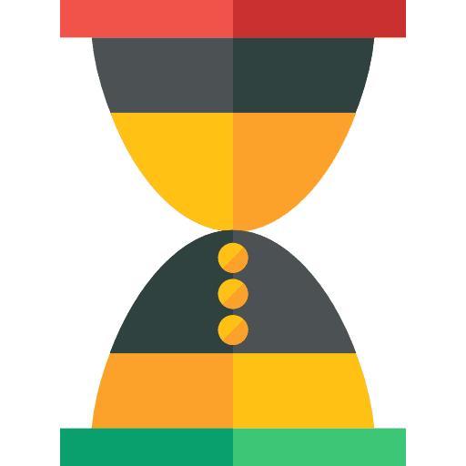 Hourglass tools and utensils time and date clock icon Hourglass tools and utensils time and date clock icon