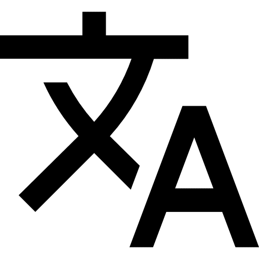 Translate translator language logotype icon