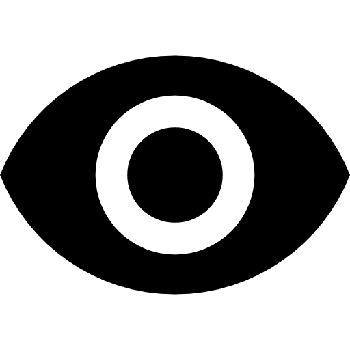 Visibility medical eye visibility icon