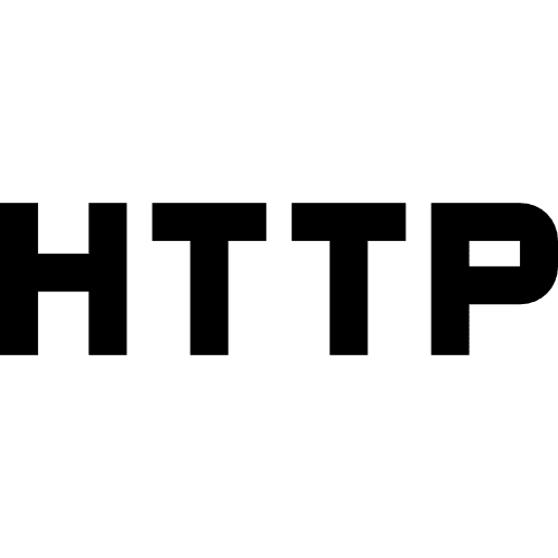 Http rectangular domain internet icon