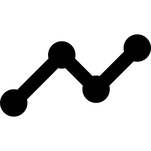 Timeline graph infographic graphic icon