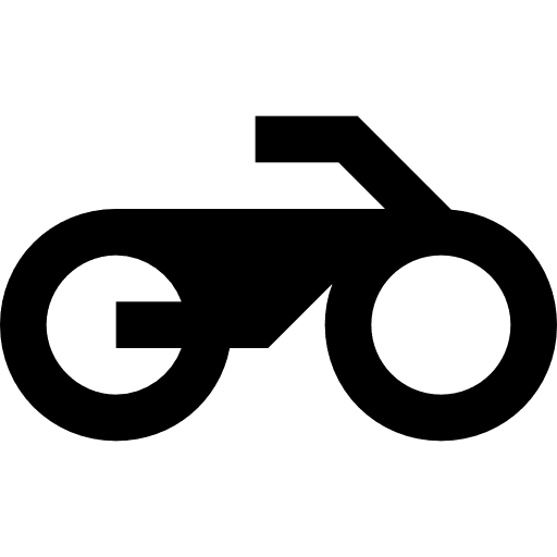 Motorcycle motor sports bike motorbike icon