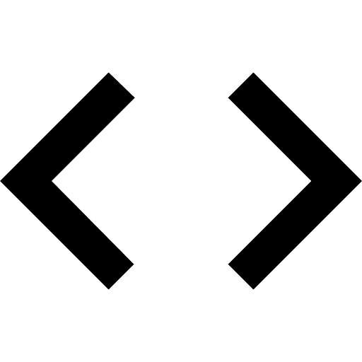 Coding programming language signs symbol icon