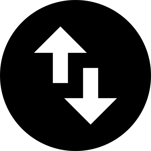 Sort sort arrow switch icon