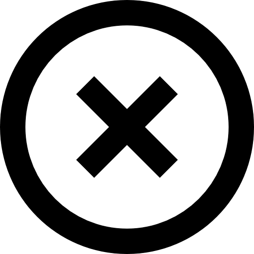 Close equis interface cross icon