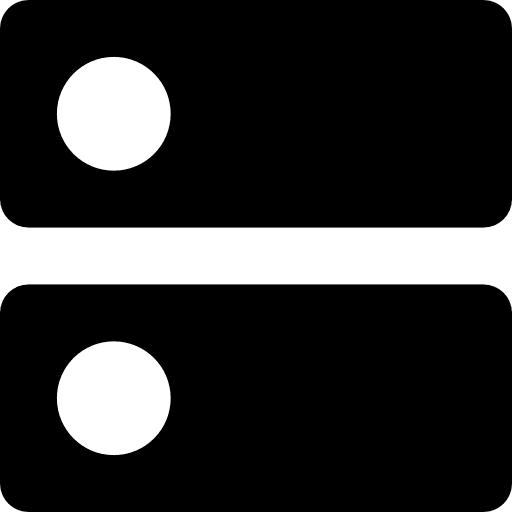 Server technology storage servers icon