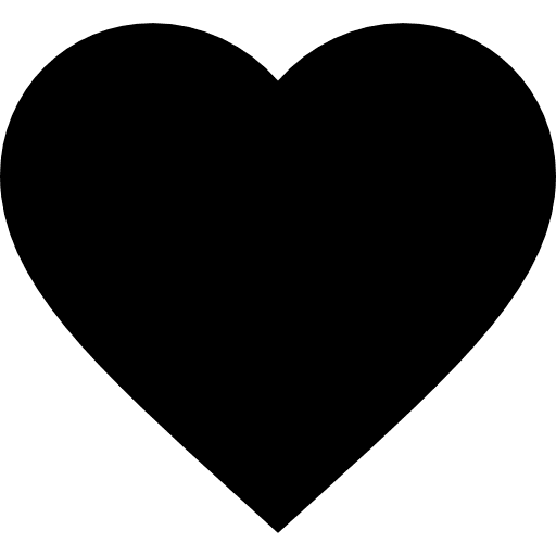 Heart shapes heart interface icon