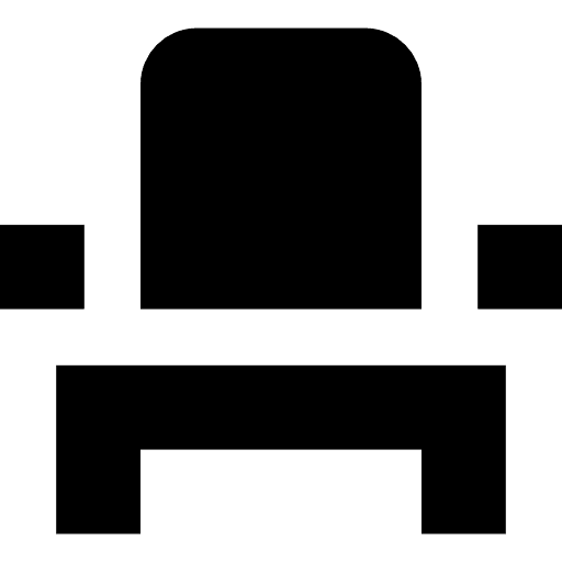 Seat chair comfort seat icon