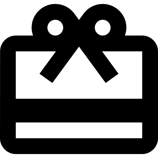 Gift card commerce gift card payment method icon