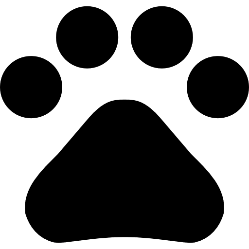 Pawprint cat pawprint dog icon