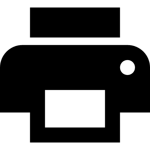 Printer printer printing ink icon