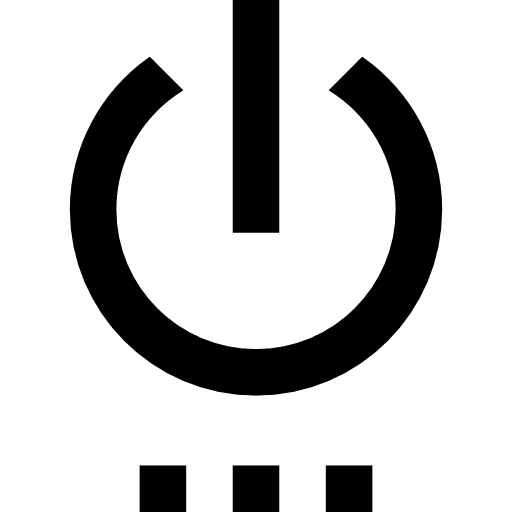 Power start button power on power button icon