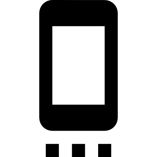 Smartphone touch screen mobile phone smartphone icon