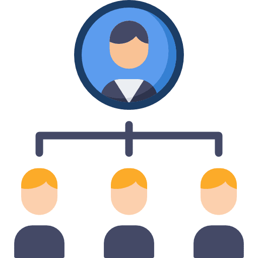 Hierarchy business collaboration order icon Hierarchy business collaboration order icon