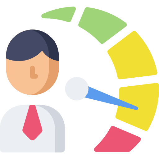 Performance up arrow user symbol icon Performance up arrow user symbol icon