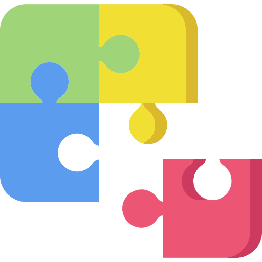 Puzzle gaming relevant jigsaw icon Puzzle gaming relevant jigsaw icon