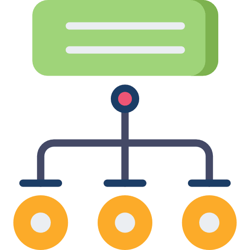 Structure structure business networking icon Structure structure business networking icon