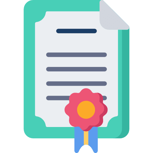 Certificate certificate education diploma icon Certificate certificate education diploma icon