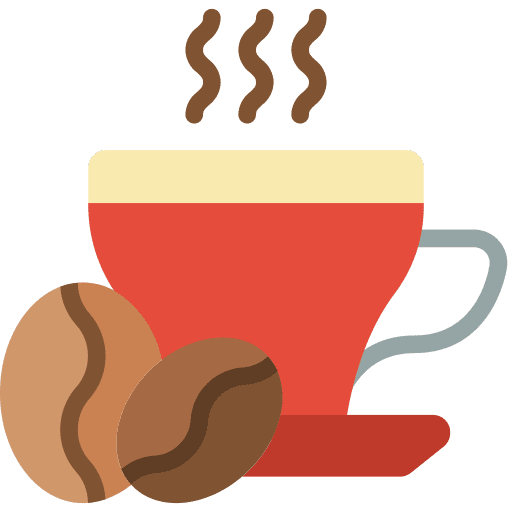 Coffee cup food and restaurant hot icon