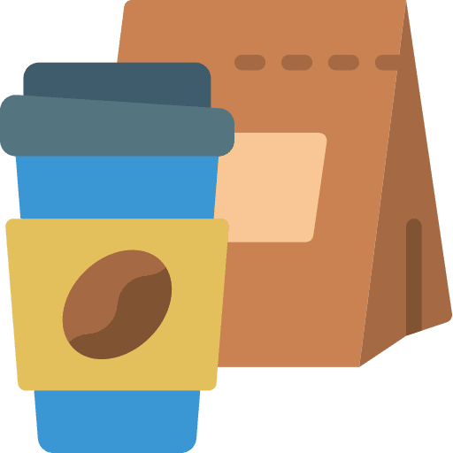 Coffee beans coffee drink icon