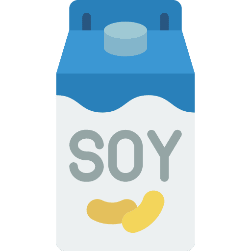 Milk food and restaurant milk soya icon