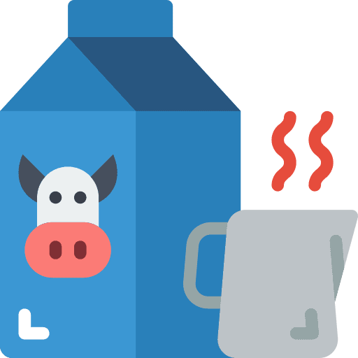 Milk jug drink coffee icon
