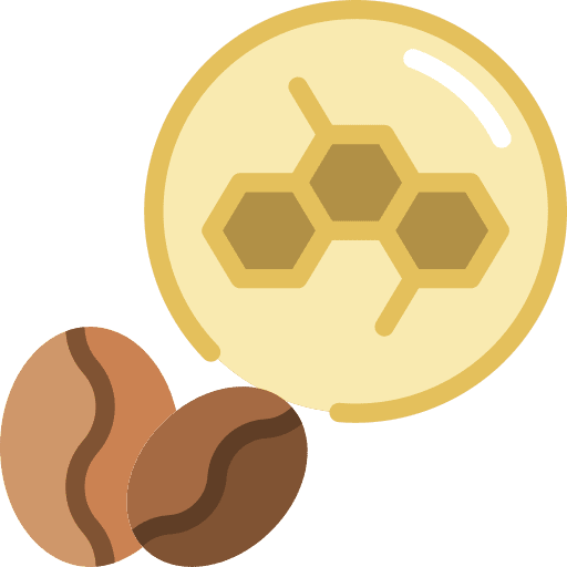 Beans food and restaurant beans beverage icon