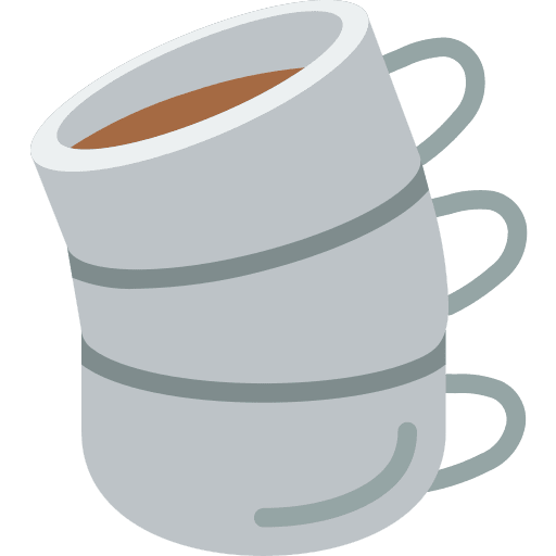 Cups cups drink stack icon