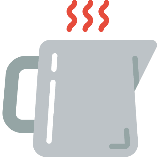 Jug jug milk coffee icon