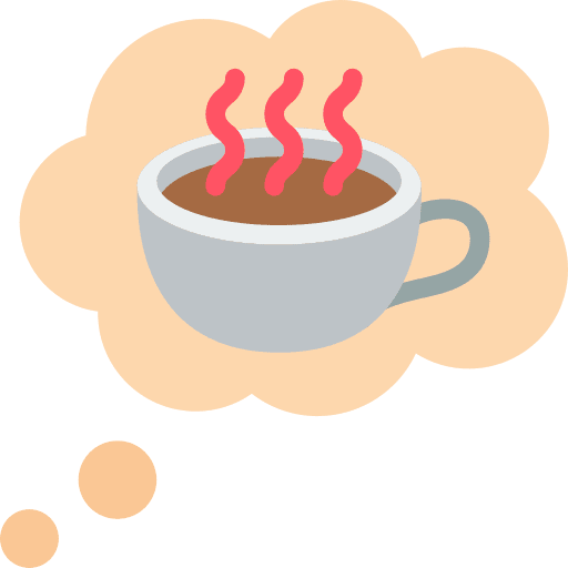 Think hunger bubble think icon