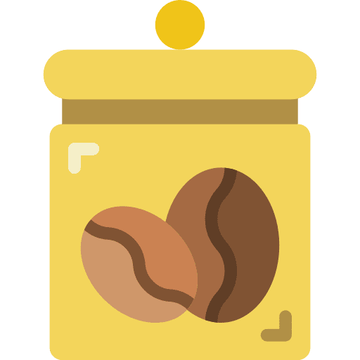 Beans drink food and restaurant coffee icon