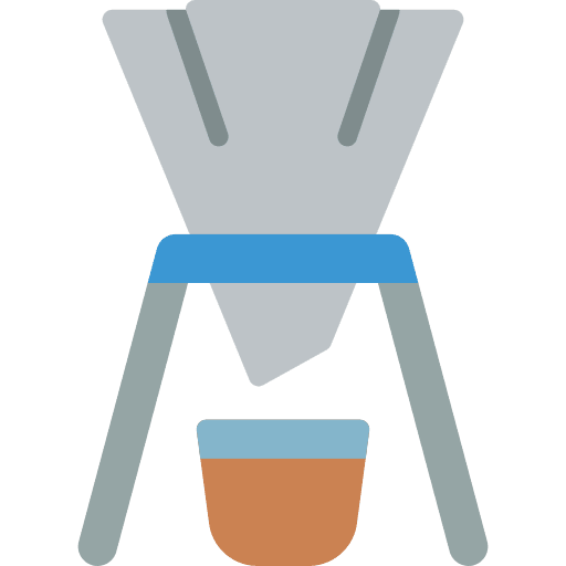 Filter coffee espresso food and restaurant icon