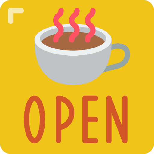 Sign sign food and restaurant cafe icon