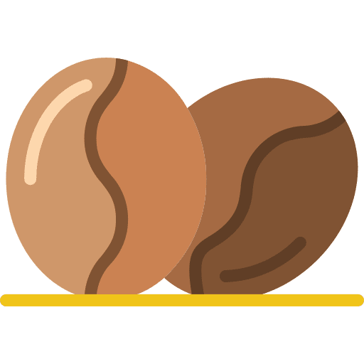 Beans drink grind food and restaurant icon