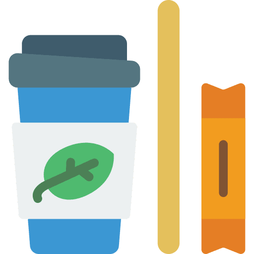 Cup sugar sweet drink icon