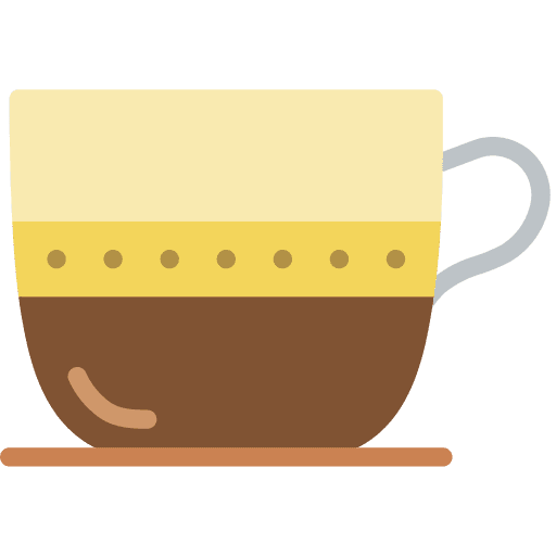 Drink coffee cup milk icon