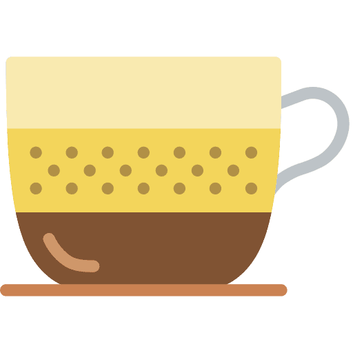 Drink coffee milk cup icon